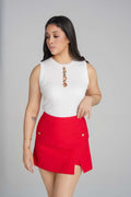 RED SKIRT