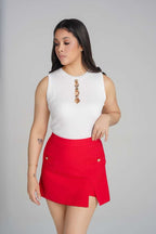 RED SKIRT