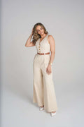 CLASSY Beige Jumpsuit